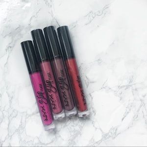 NYX Slip Tease Set of 4 colors